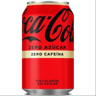 Coca-Cola Zero Zero lata 330ml.
