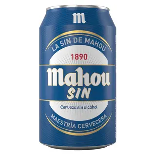 Cerveza Mahou Sin Alcohol lata 330ml