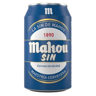 Cerveza Mahou Sin Alcohol lata 330ml
