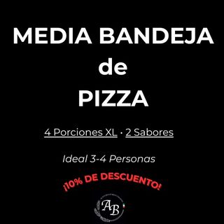 MEDIA BANDEJA de PIZZA (40x30cm)