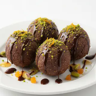 Buñuelos de chocolate especiado (4 uds.)