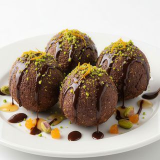 Buñuelos de chocolate especiado (4 uds.)