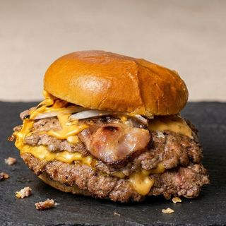 Hamburguesa Smash Porquiña