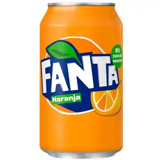 Fanta de naranja 