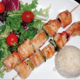 Brochetas De Pollo