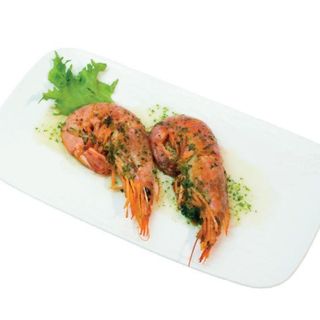 74.GAMBA A LA PLANCHA