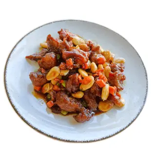 Pollo con almendras
