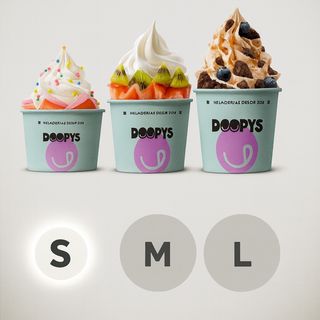 Helado soft S +1topping