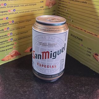 Cerveza San Miguel Especial Lata 33cl.
