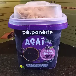 Açaí Guaraná Con Granola (pote)