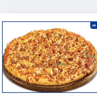 Pizza de kebab