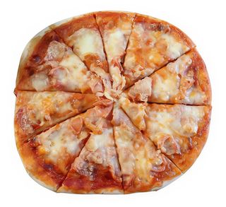 Pizza de jamón