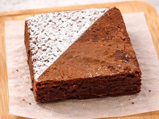 Brownie clásico casero