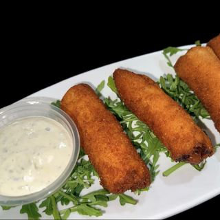 Flamenquín de rosada y atún