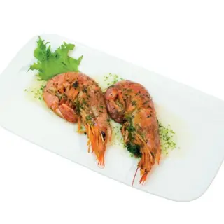 74.GAMBA A LA PLANCHA