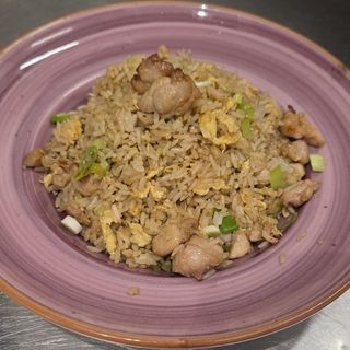 Arroz chaufa de pollo