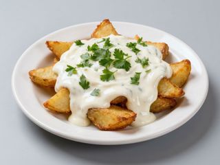 Patatas c/salsa alioli