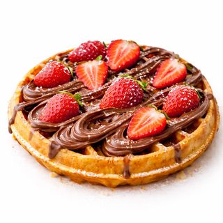 Gofre nutella fresa