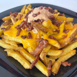 Bacon cheese fries 