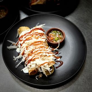 Tacos  Pollo Nicaragüenses 