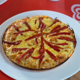 Pizza de pimientos (26 cm.)