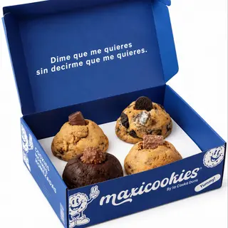 Pack de 4 Maxiookies
