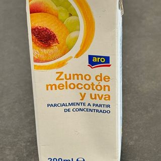 Zumo Melocotón y Uva 200 Ml
