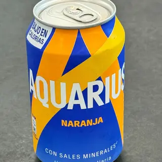 Aquarius Naranja lata 330ml.