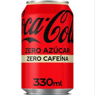 Coca Cola Zero Azúcar Zero Cafeína lata 330ml.