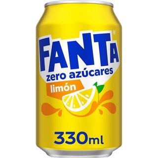 Fanta Limón Zero lata 330ml.