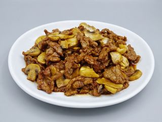 Ternera con Champiñones