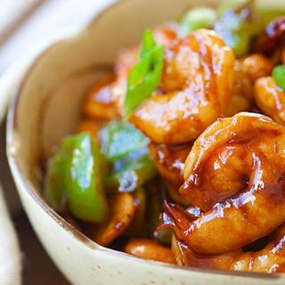 Gambas Kung Pao Picantes