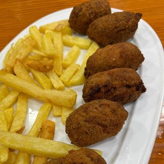 Tapa de Croquetas de Puchero