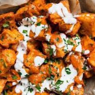 Tapa de papas bravas 