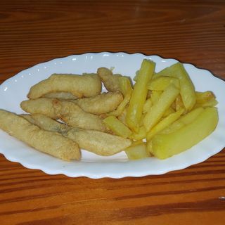 Plato de Gallo Frito