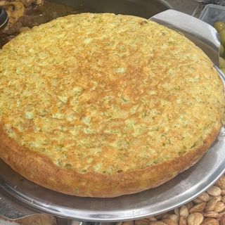 Rortilla con cebolla