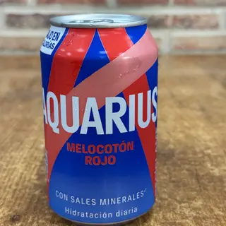 Aquarius Melocotón Rojo