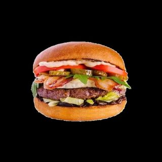 Hamburguesa Con Bacon