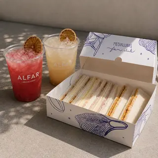 Combo para 2: 2 limonadas + 1 Box x6 sandwiches