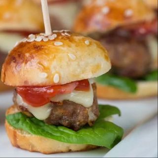 Dúo De Mini Hamburguesas