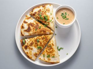 BBQ pulled pork Quesadilla