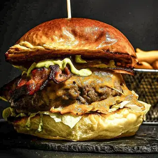 Hamburguesa ahumada