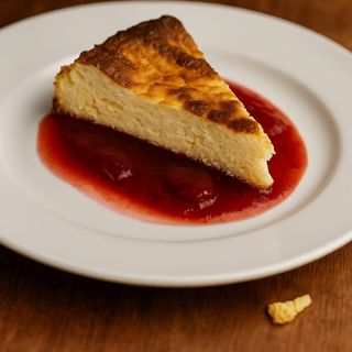 Tarta de queso horneada