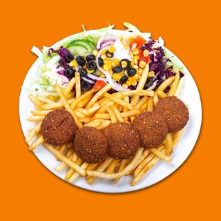 PLATO DE FALAFEL VEGETARIANO