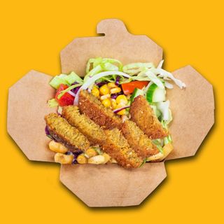 DÖNER BOX FALAFEL (VEGETARIANO)