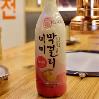 Makgeolli coreano sabor melocotón 750 ml