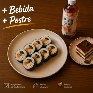 MENU 5: GIMBAP 紫菜包饭