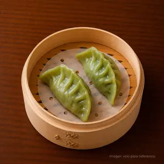 Gyoza vegetal al vapor(6uds)蒸蔬菜饺6个