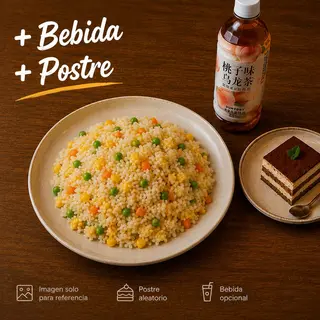 MENU 1: Arroz salteado 炒饭