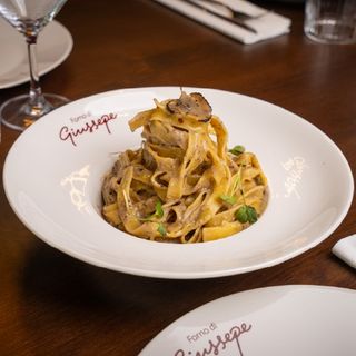 Tagliatelle boscaiola trufa